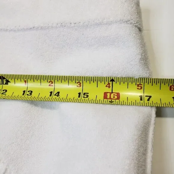 Stoney Clover Lane White Terry Cloth Tote Bag Embossed Beach Carry All 17x14 - Picture 9 of 11